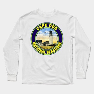 Cape Cod National Seashore Highland Light Lighthouse Massachusetts MA Long Sleeve T-Shirt